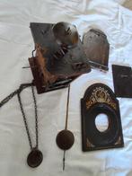 Klok - Hout, Messing - 1800-1850 - Klokkenonderdelen met