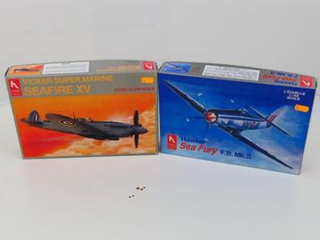 Schaal 1:48 Hobbycraft 1583 1584 Starfix 709/10 Spitfires..., Ophalen of Verzenden