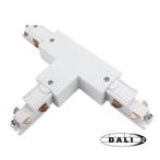 Luxar 3-Fase Rail DALI T-Vorm Connector Left Outside Wit, Verzenden, Nieuw