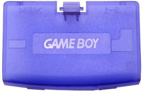 Game Boy Advance Batterijklepje Transparent Blauw (Third..., Games en Spelcomputers, Spelcomputers | Nintendo Game Boy, Zo goed als nieuw