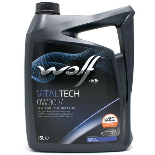 Wolf Vitaltech 0W30 V Motorolie 5 Liter, Autos : Divers, Produits d'entretien, Enlèvement ou Envoi