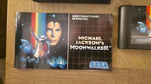 Sega - Mega Drive - Michael Jacksons Moonwalker 1990 great, Games en Spelcomputers, Spelcomputers | Overige Accessoires