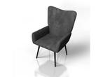 Veiling - Oorfauteuil / Relaxfauteuil Odense - Grijs - Cordu, Nieuw