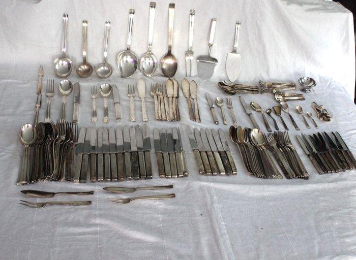 Gerritsen & Van Kempen - Bestekset voor 12 personen (163) -, Antiek en Kunst, Antiek | Meubels | Tafels