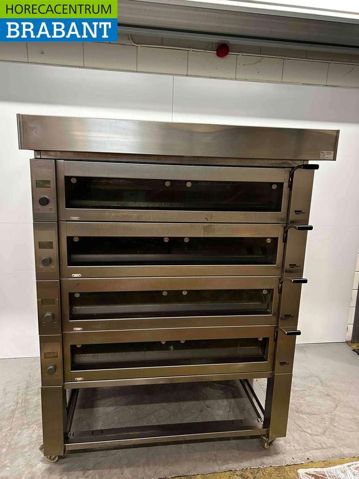 Acier inoxydable Wiesheu EBO 128 Deckoven Four à étages 4, Zakelijke goederen, Horeca | Overige, Verzenden