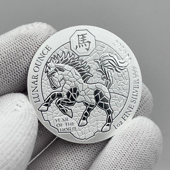 Rwanda en Burundi. 50 RWF 2026 – Lunar Ounce – Year of the, Timbres & Monnaies, Monnaies | Europe | Monnaies non-euro