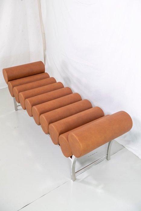 Kamed - Banc d’entrée - Personnalisé - Acier inoxydable,, Antiek en Kunst, Kunst | Designobjecten