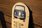 Emaille thermometer Fiat 500 parking, Verzenden
