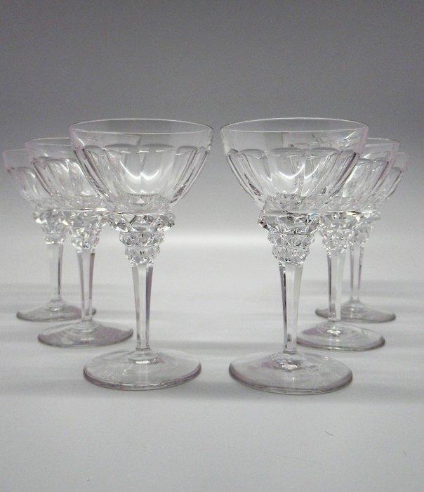 Kristalunie Maastricht - Jan Eisenloeffel - Verre à vin (6), Antiek en Kunst, Antiek | Glaswerk en Kristal