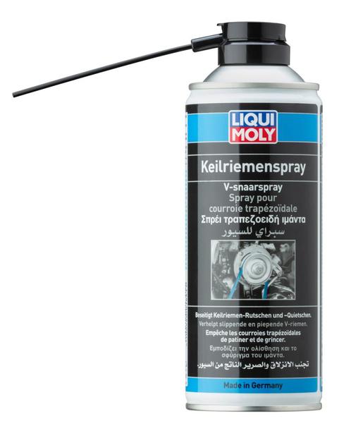 LIQUI MOLY V-Snaarspray 400 ml verhelpt piepen en voorkomt v, Auto diversen, Onderhoudsmiddelen, Ophalen of Verzenden