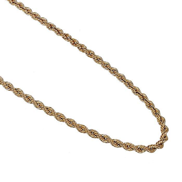 Halsketting - 18 karaat Geel goud, Handtassen en Accessoires, Kettingen