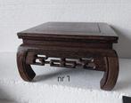 Standaard - Hout, 8 hardhouten displays , standaards ,