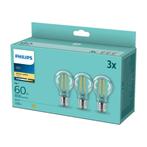 Philips Classic LEDbulb P45 E27 7W 2700K 806lm 230V - Helder, Maison & Meubles, Lampes | Lampes en vrac