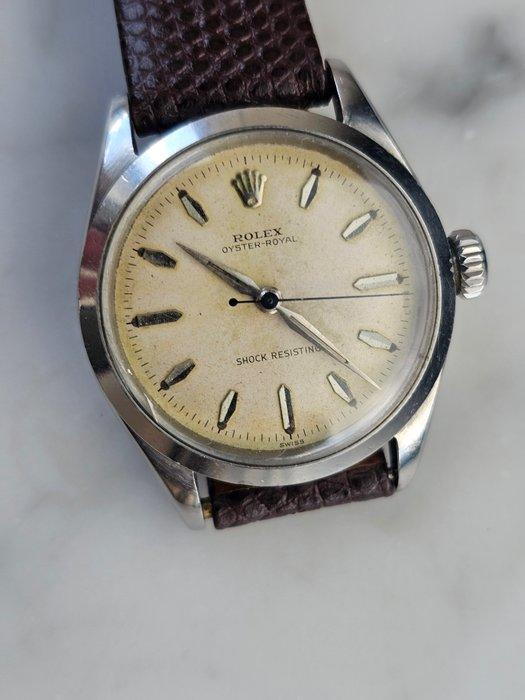 Rolex - Oyster-Royal - 6444 - Unisexe - 1950-1959, Handtassen en Accessoires, Horloges | Heren