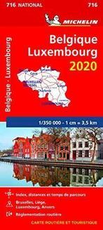 Belgique, Luxembourg 2020  Michelin  Book, Gelezen, Michelin, Verzenden