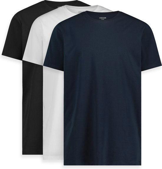 2dekans | LEBASQ - Miles T-shirt voor heren - 3 pack - met, Kleding | Heren, T-shirts, Ophalen of Verzenden
