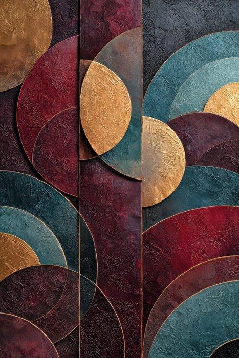 Lea Ottavi - Gilded Arc Symphony XXL, Antiek en Kunst, Kunst | Designobjecten