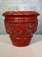 Vaas - Aardewerk - Feestversieringen en maskers., Antiek en Kunst