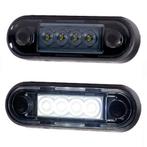 LED markeerlicht voor vlakke montage en buismontage WIT LED, Auto-onderdelen, Verlichting, Ophalen of Verzenden, Nieuw