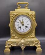 Pendule de cheminée - Bronze doré - 1850-1900, Antiquités & Art, Antiquités | Horloges