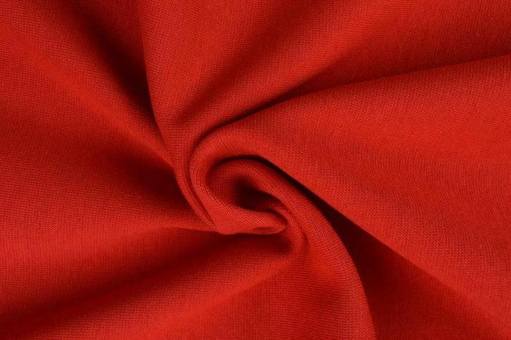 Boordstof - Rood - Vanaf 10 meter, Hobby en Vrije tijd, Stoffen en Lappen, 30 tot 120 cm, 200 cm of meer, Rood, Nieuw, Katoen