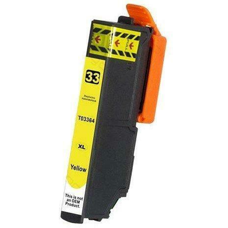 Huismerk Epson cartridges T33 XL Yellow (T3364), Informatique & Logiciels, Fournitures d'imprimante, Envoi