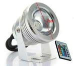 10W LED SPOT light RGB outdoor 12 volt - dimbaar, Verzenden, Nieuw