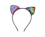 Prinsessenjurk - Cat ears - Bright Rainbow - Kleedje, Enfants & Bébés, Verzenden