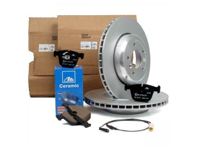 ORIGINELE remschijven van BMW + ATE CERAMIC-pads 5er E61 525, Auto-onderdelen, Remmen en Aandrijving, Ophalen of Verzenden