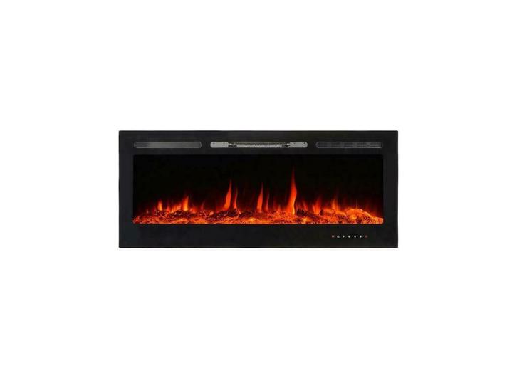 Elektrische inbouwhaard Linz 128cm, Huis en Inrichting, Haarden, Elektrische haard, Nieuw, Verzenden