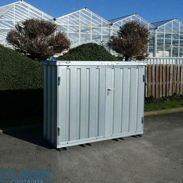 Opslagcontainer voor bij huis, van BOS!, Tuin en Terras, Tuinhuizen, 200 tot 400 cm, Zonder ramen, Minder dan 250 cm, Nieuw, Overige typen