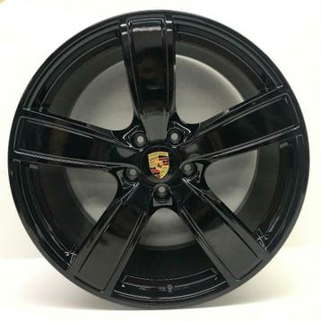 Porsche Cayenne (E3) 22 inch SportClassic zwart met banden, Ophalen, Banden en Velgen