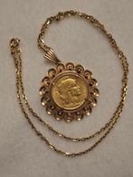 Collier avec pendentif - 18 carats Or jaune