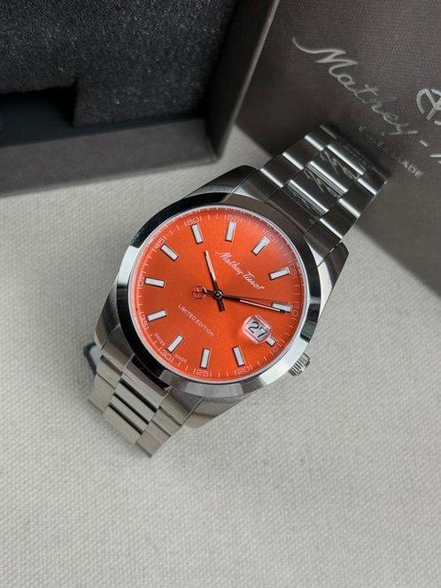 Mathey-Tissot - Mathy Date Limited Edition - Zonder, Handtassen en Accessoires, Horloges | Heren