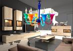 SLC Illumina - Lustre - Cristal - Lampe en verre soufflé