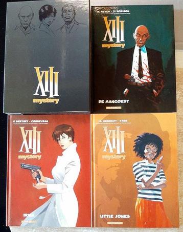 XIII mystery - Box met deel 1, 2 & 3 HC / Deel 4 & 7 luxe beschikbaar voor biedingen