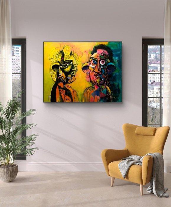 Andrzej Gudaski - A look of hope - XL, Antiek en Kunst, Kunst | Designobjecten