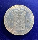 Nederland. Willem III (1849-1890). 2 1/2 Gulden 1872, Timbres & Monnaies, Monnaies | Pays-Bas