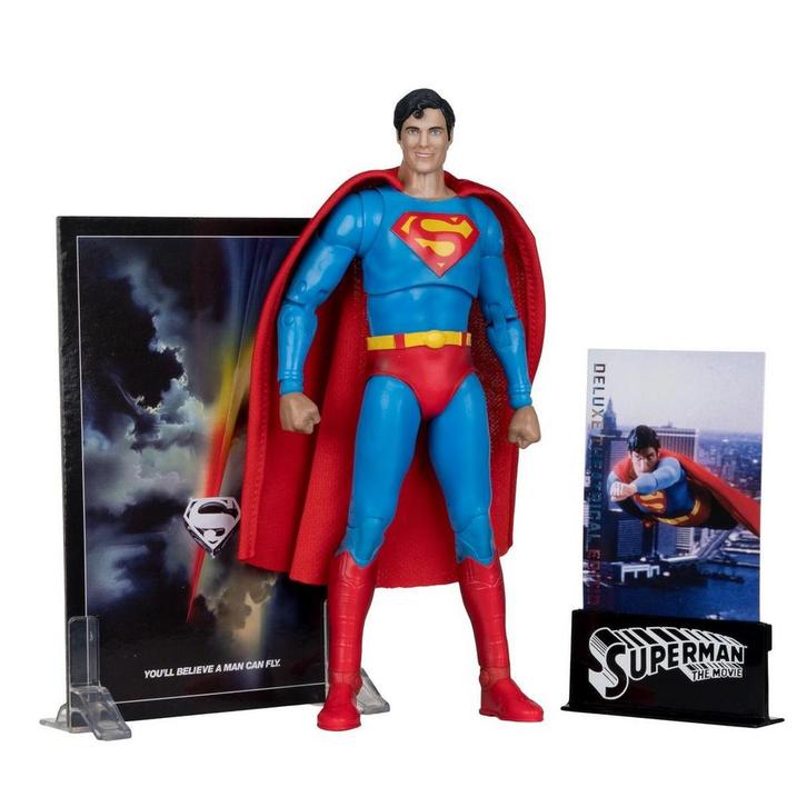 DC Multiverse Deluxe Theatrical Edition Action Figure Superm, Verzamelen, Film en Tv, Nieuw, Ophalen of Verzenden