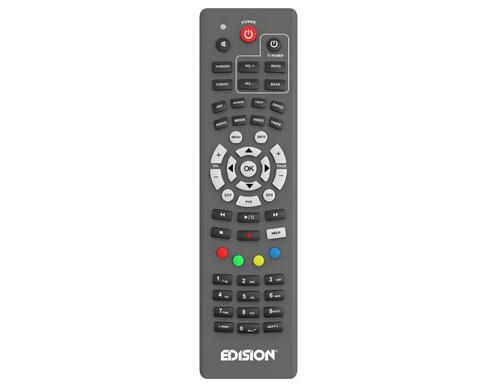 Edision EDI-RCU universal 1 ALU afstandsbediening, Audio, Tv en Foto, Afstandsbedieningen, Nieuw, Ophalen of Verzenden