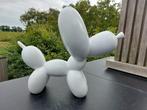 Statue, balloon dog white - 28 cm - polyresin
