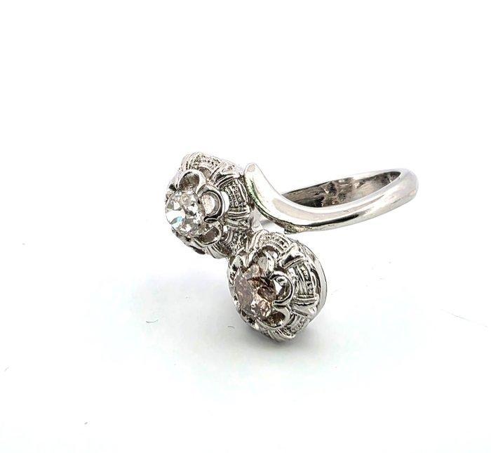 Ring Platina Diamant (Natuurlijk), Handtassen en Accessoires, Ringen
