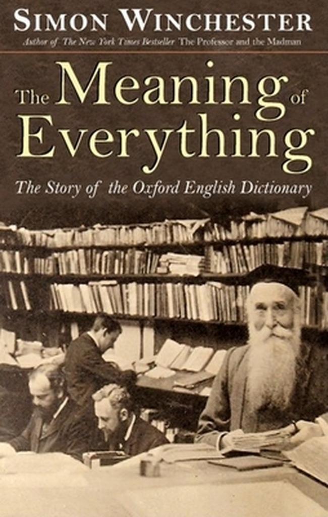 The Meaning of Everything 9780198607021 Simon Winchester, Boeken, Taal | Engels, Zo goed als nieuw, Verzenden