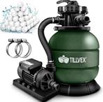 tillvex® Zandfilterinstallatie Pool 7.900 l/h incl. 400 g fi, Tuin en Terras, Verzenden, Nieuw