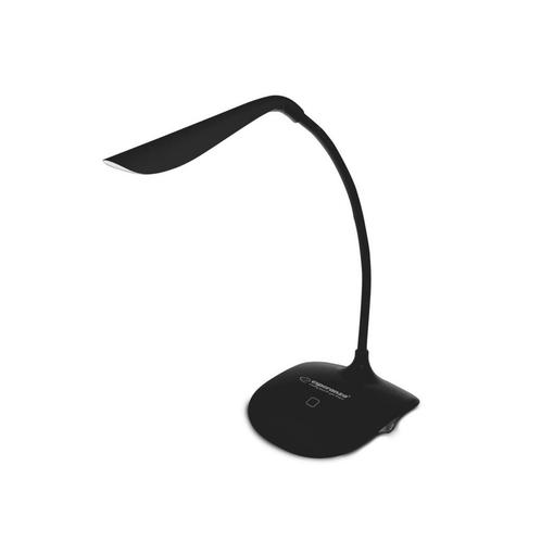 Esperanza Acrux bureaulamp ELD103K met flexibele arm zwart, Huis en Inrichting, Lampen | Overige, Nieuw, Ophalen of Verzenden