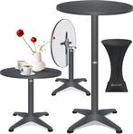 Bartafel inklapbaar diameter 80 cm - bistrotafel / statafel, Tuin en Terras, Verzenden, Nieuw