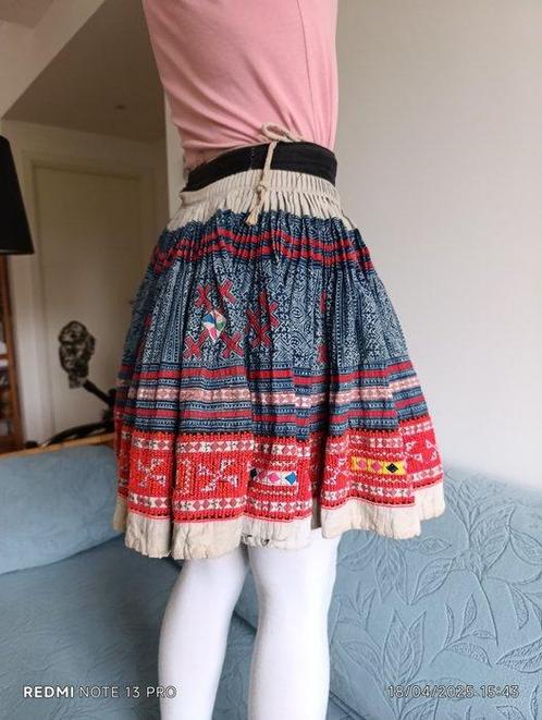 Gonna Completo, chemise, sac de tribu des Karen du Nord de, Antiek en Kunst, Kunst | Niet-Westerse kunst
