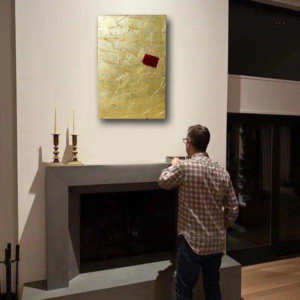 AVA Design - Hurricane gold XL design premium, Antiquités & Art, Art | Objets design