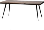 2dekans | BePureHome Rhombic Eettafel - Hout/Metaal -, Huis en Inrichting, Tafels | Salontafels, Ophalen of Verzenden, Nieuw