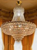 Plafonnier - Bronze doré - Lampe en cristal Swarovski